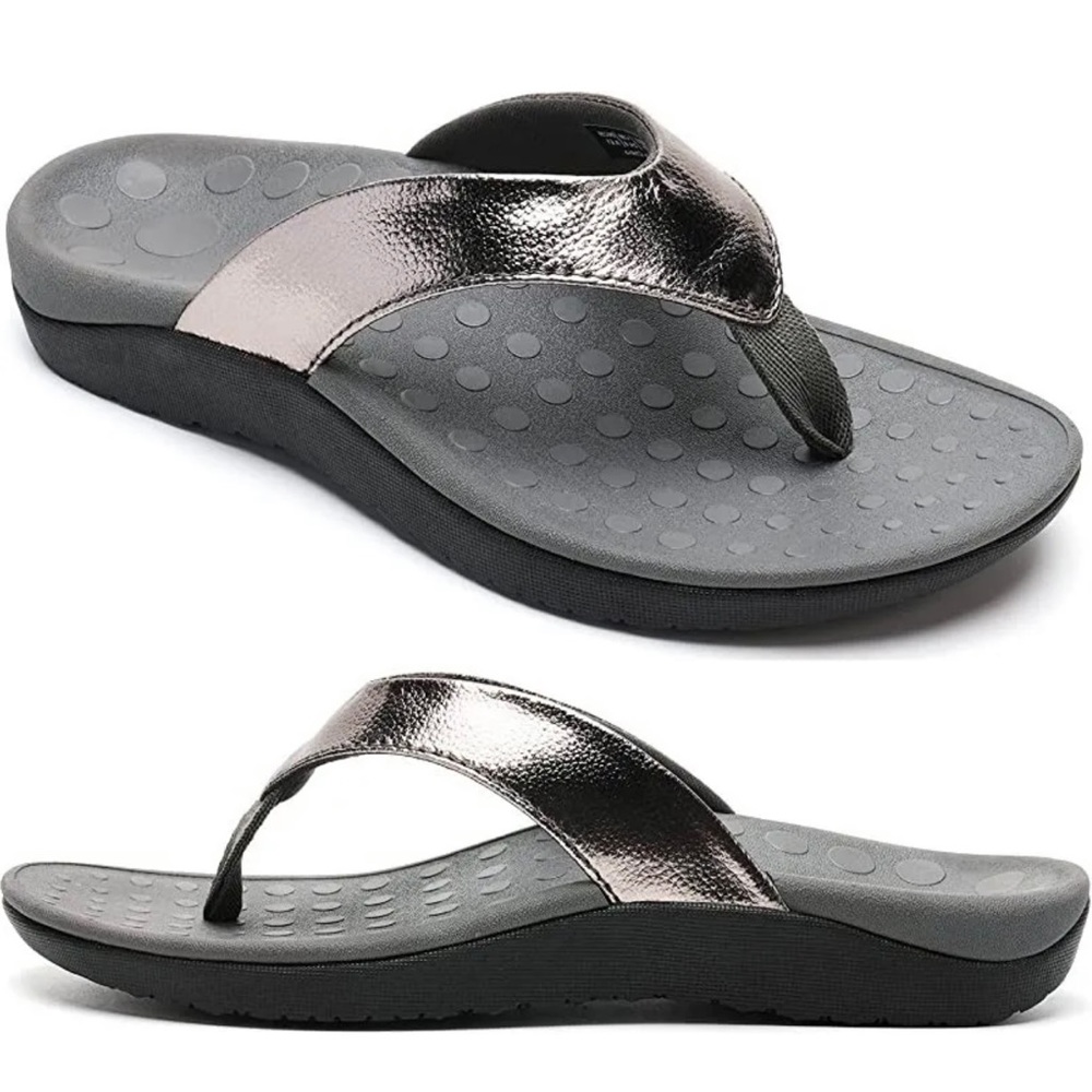 Watelves Orthotic Flip Flops for Women with Arch Support Comfort. SIZE 7. NWT